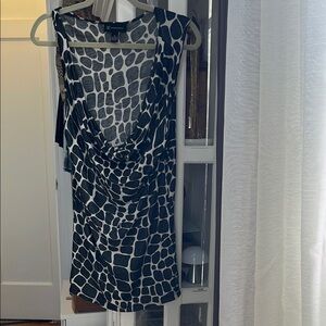 INC International Concepts Black and White Top or Tunic (depends on body type)